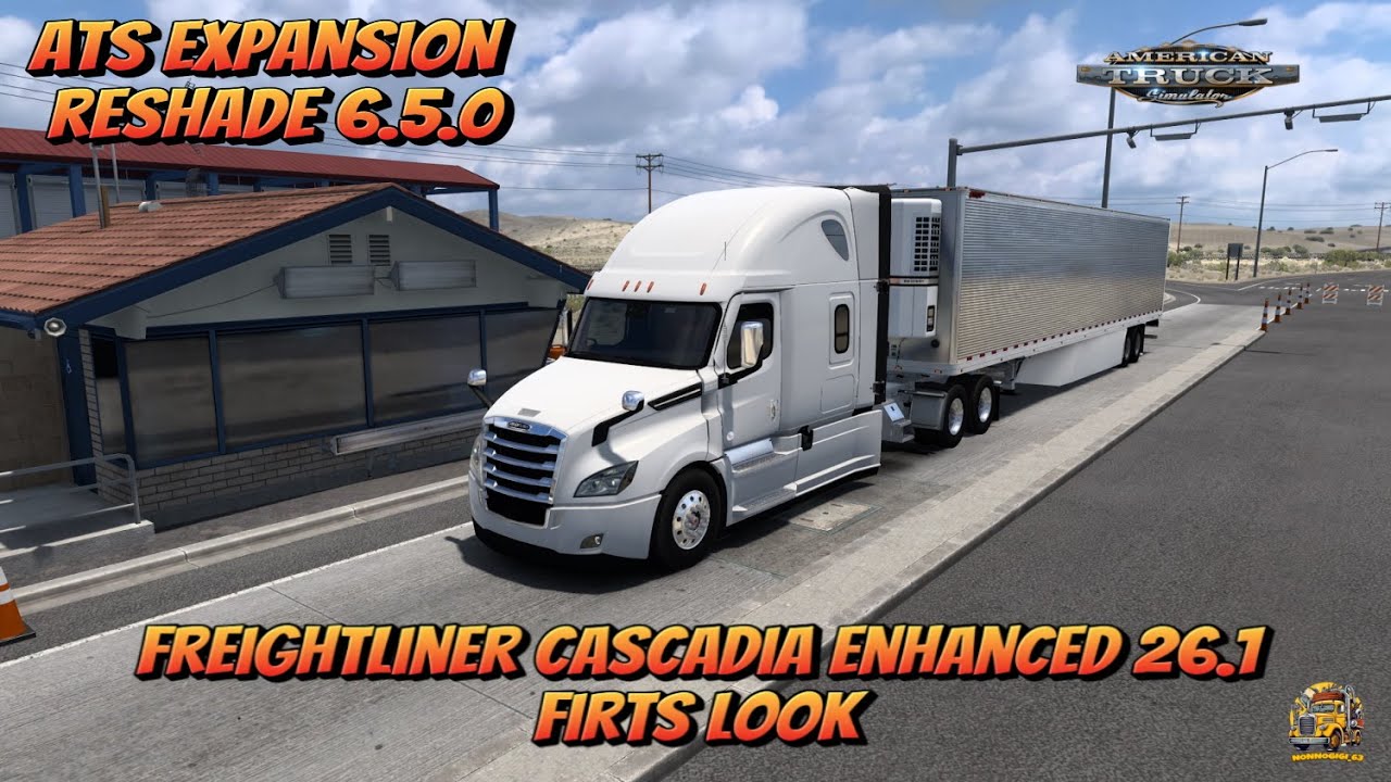 AMERICAN TRUCK SIMULATOR 1.57 ATS EXPANSION  RESHADE 6.5.0