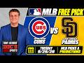 MLB Picks and Predictions - Chicago Cubs vs San Diego Padres, 9/29/26 Free Best Bets & Odds