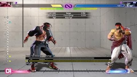 SF6 - Corner only 6k rashid combo