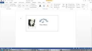 How To Use Microsoft Word To make ID Badges Microsoft Employee Badge