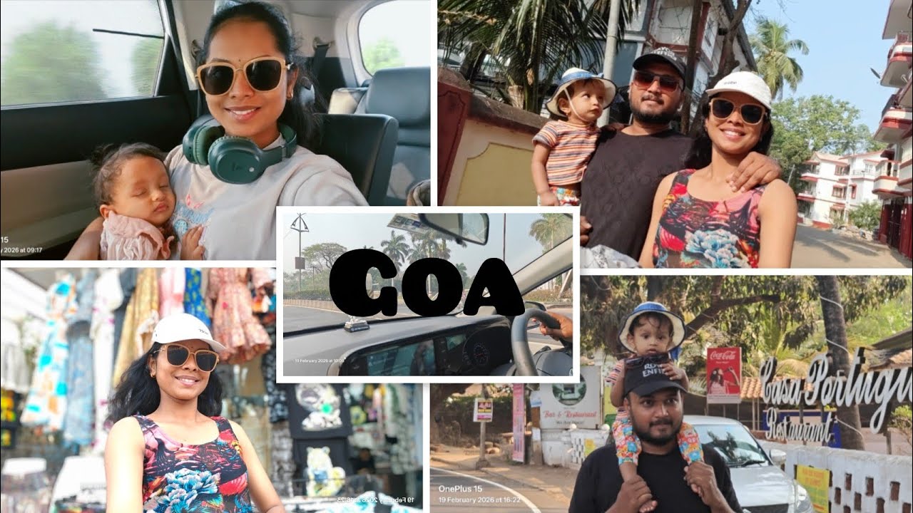 Our First Family Trip To Goa | Beach Fun With My Little Girl💕
