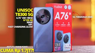 Download Lagu AKHIRNYA 1JUTAAN PALING POWERFUL! UNBOXING Nubia A76 5G Indonesia, 5G TERMURAH Saat Ini! MP3
