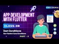 Flutter Bangla Tutorial 2025 || Dart Switch Case Conditions || Dart Conditions Part 4 || TekniumSoft