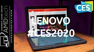 #CES2020: Lenovo ThinkPad X1 Fold In-Depth, ThinkBook Plus, Motorola Razr and More