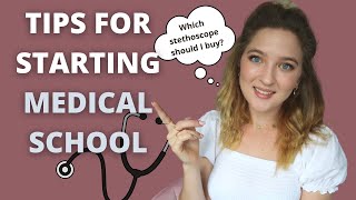 Ultimate tips for starting Medical School