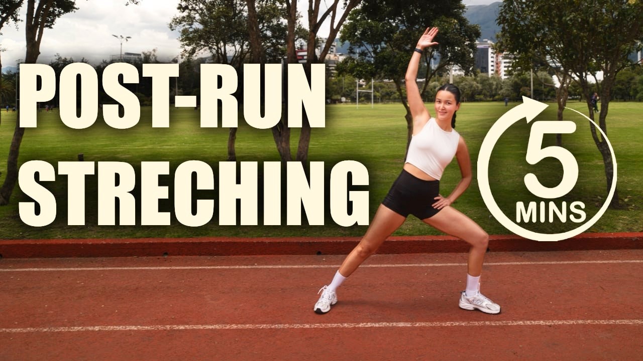 5 Min Post-Run Stretch: Recovery Routine for Runners (No Equipment ...