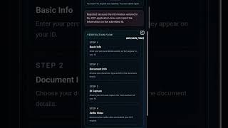 Mytier KYC Reject aindhi | #trending #crypto #mytier #viral #reels #shorts #youtube #trading #kyc