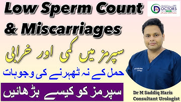Low Sperm Count || Low sperm count and Miscarriage || Male Infertility || DNA Fragmentation