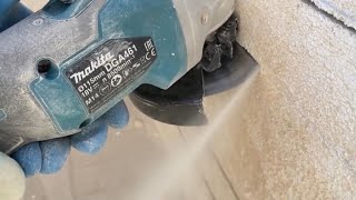 Probando Makita Rotaflex a batería. Makita DGA469