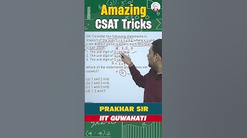 Maths Question & Solution Trick Based on Prime Numbers I CSAT for UPSC Prelims 2026 #csatupsc