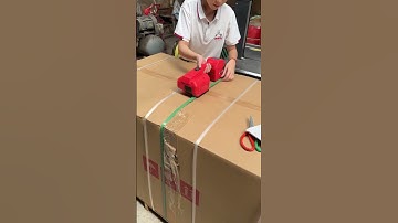 Portable electric baler with one-touch baling is a good choice balertape #baler.