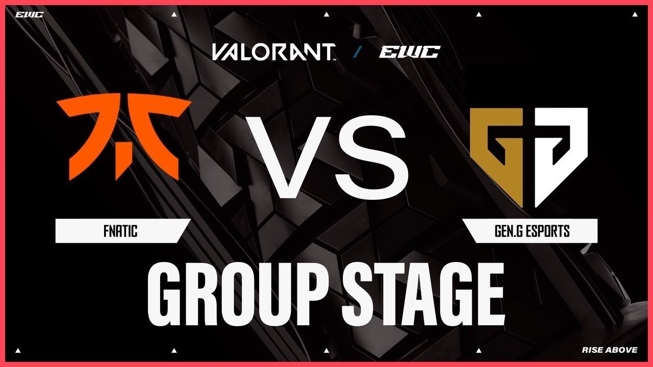 Fnatic vs Gen.G Esports | VALORANT at EWC 25 - Day 1 - Group Stage