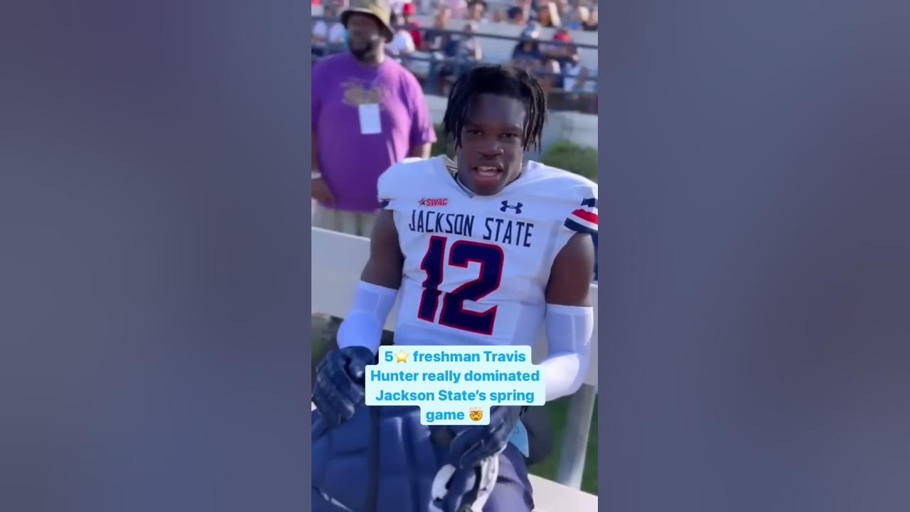 PreSeason All American True Freshman Travis Hunter Dominating Jackson