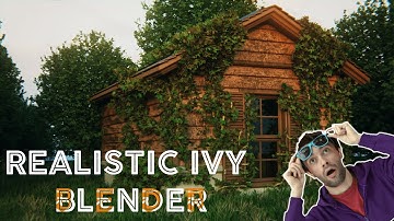 Create HYPER-REALISTIC IVY in Blender for FREE | Simple Technique!