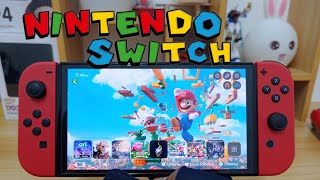 I BUY NINTENDO SWITCH OLED IN 2024 { Mario Red Edition } Unboxing Nintendo Switch