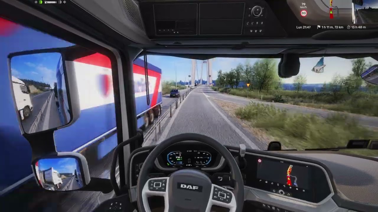 Euro Truck Simulator 2 | Route through northern Europe