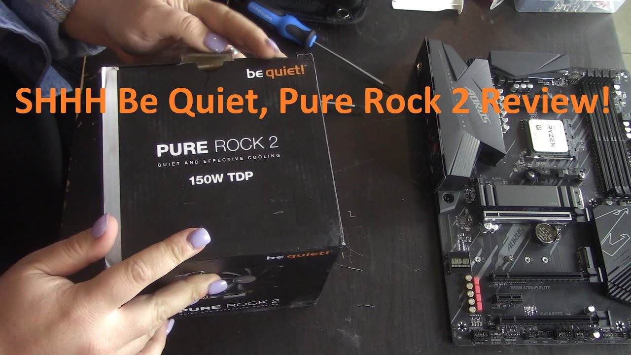 CPU-Kühler be quiet! Pure Rock 2 BLACK