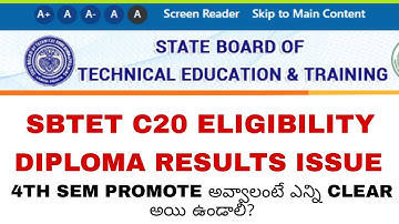 AP DIPLOMA C20 ELIGIBILITY REGARDING | RESULTS ISSUES NOT SHOWN