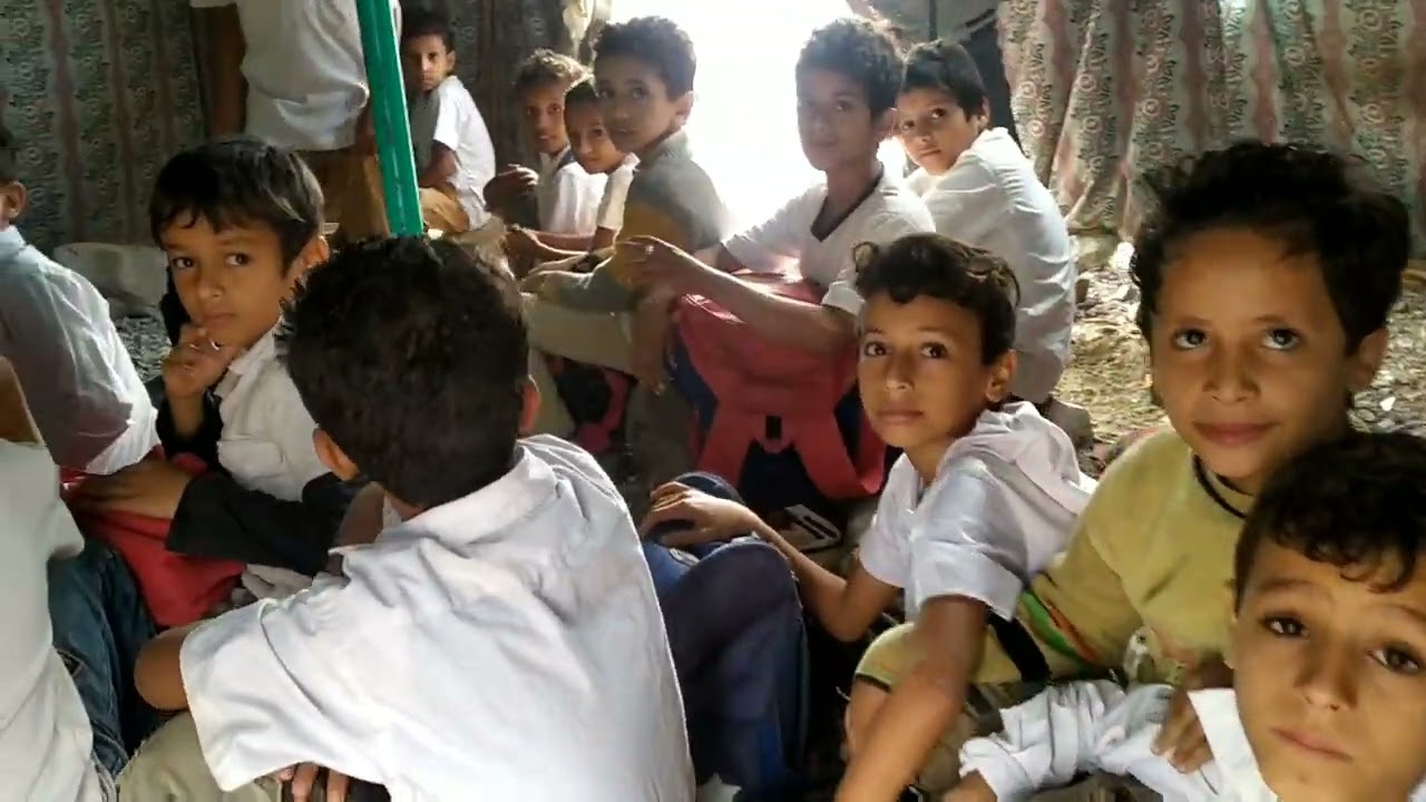 معاناة مؤلمه تعاني منها مدرسة جعفر الطيار ـ اليمن