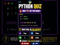 🔥 True or False? Tricky Python Quiz! 🧠🐍 #Shorts #pythonquiz #programming #python #coding