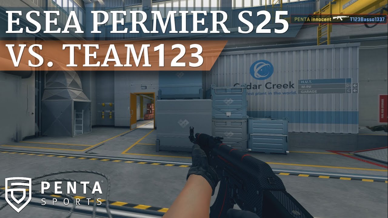 ESEA Premier Season 25 Europe: PENTA Sports VS. Team123