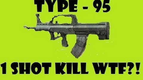 Type 95 is a 1 Shot Kill? (MW3)