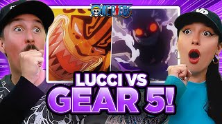 The BEST Gear 5 fight? | AWAKENED Lucci vs GEAR 5 Luffy!
