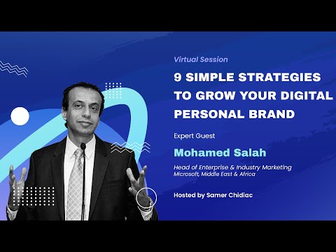 Virtual Session: How to improve your Online Personal Brand