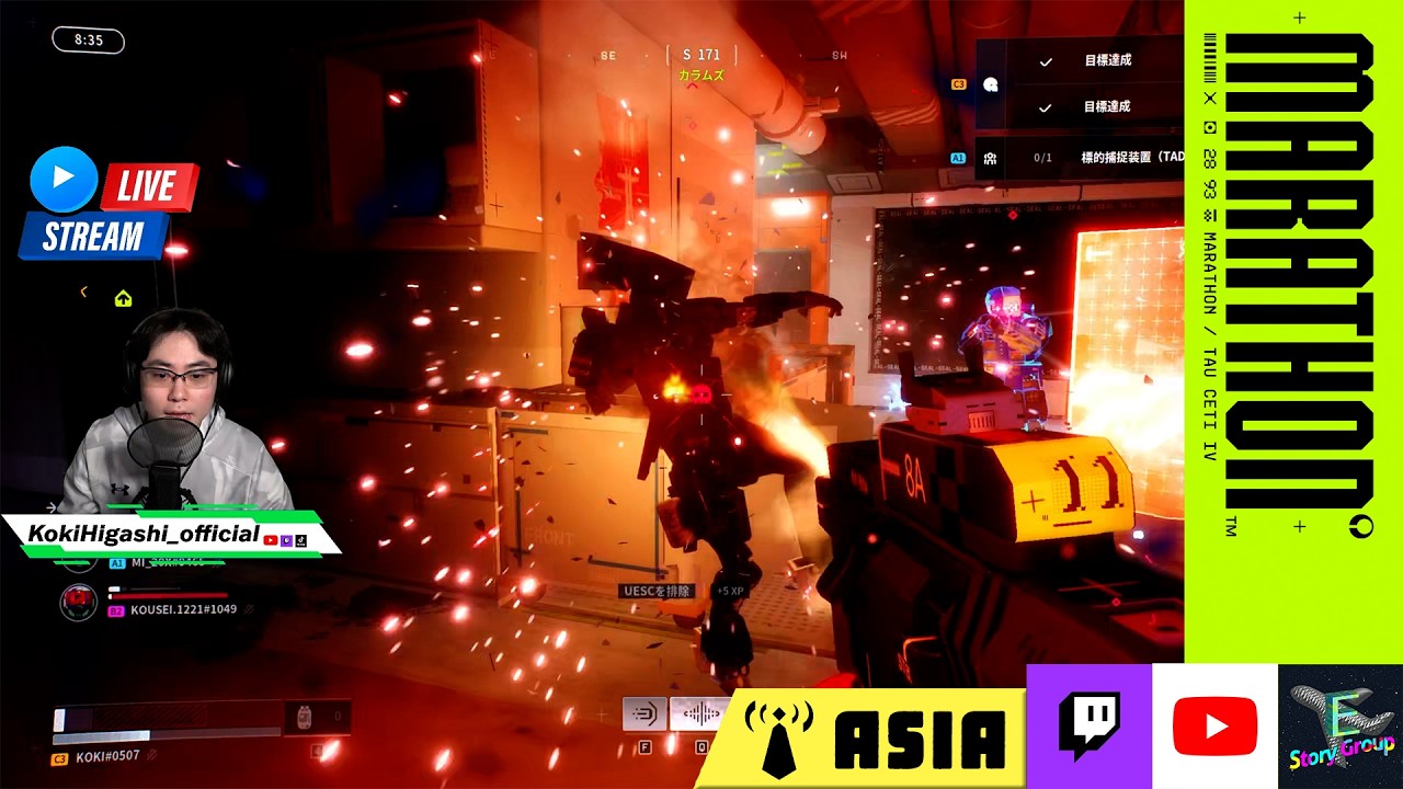 話題の最新作『Marathon』初潜入！このスリル、癖になる。仲間との脱出劇🏃💨【Marathon/マラソン】