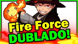 Fire Force DUBLADO Na Funimation No BRASIL