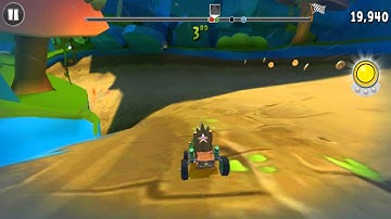 Angry Birds GO! Gameplay Walkthrough - Rocky Road Track 3 - Race 3 for Android/IOS