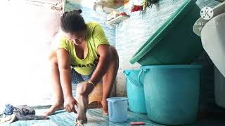 Indian aunty cleaning vlog|| hot vlog