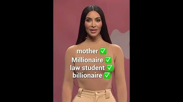 Thumbnail of Kim mother law student millionaire and billionaire #shorts #ytshorts