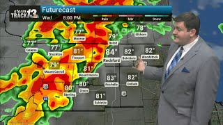 More rain and storms this week