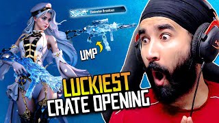 UMP GLACIER CRATE OPENING : BGMI LIVE | GTXPREET PUBG LIVE