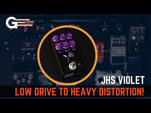 JHS Violet (Low Drive to Heavy Distortion With Mid Control) - YouTube