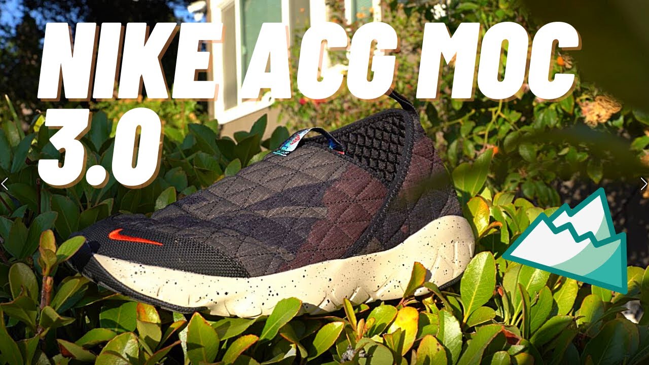 Nike ACG MOC 3.0 Mt Unboxing & On Feet Review - YouTube