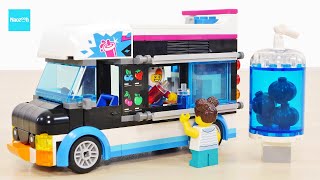 LEGO City Penguin Slushy Van 60384  Speed Build & Review