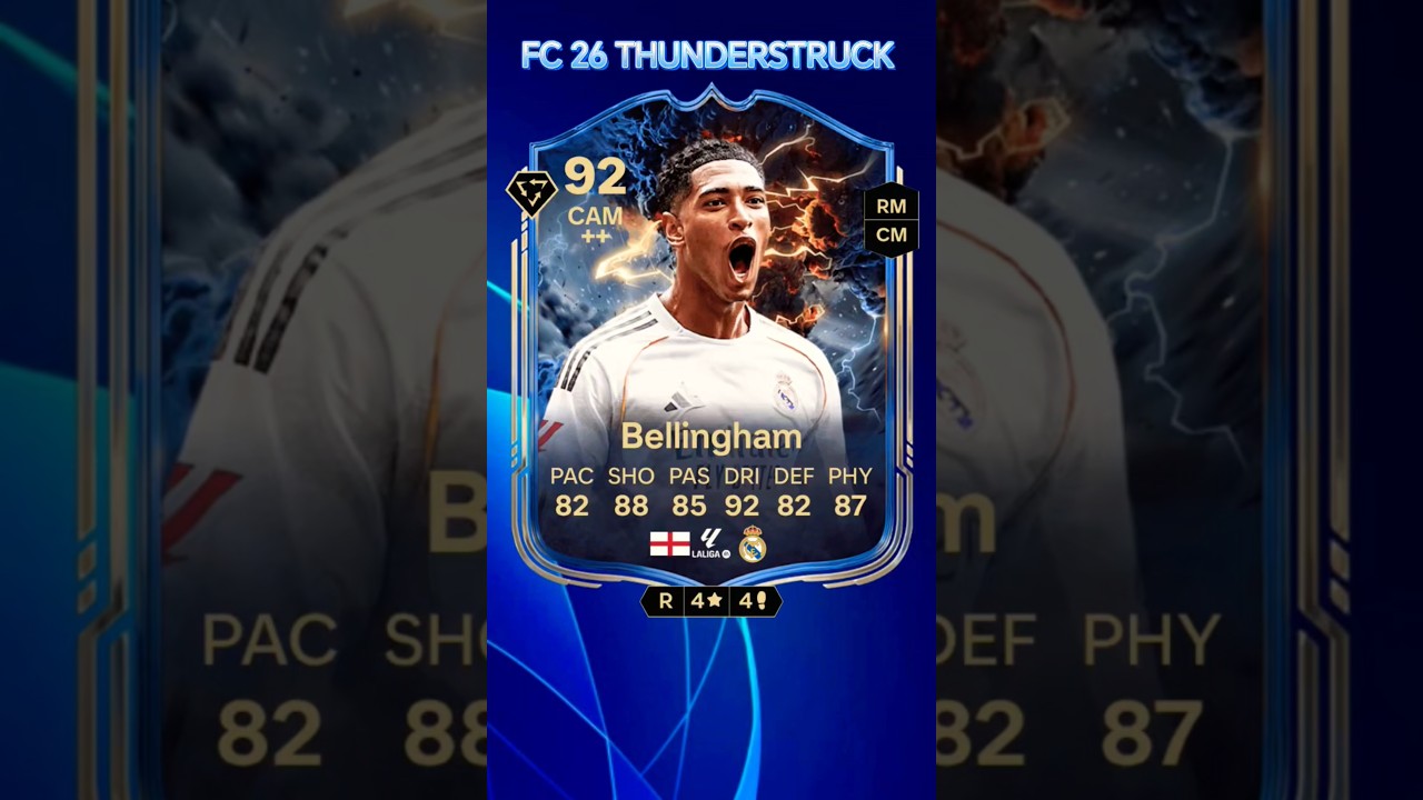 TOP 10 THUNDERSTRUCK CARDS FC 26 ULTIMATE TEAM 