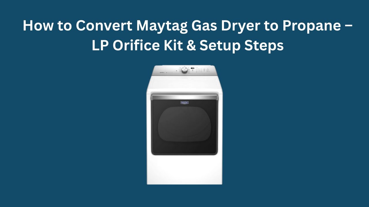 Как переоборудовать газовую сушилку Maytag для работы на пропане – комплект дроссельных заслонок ...