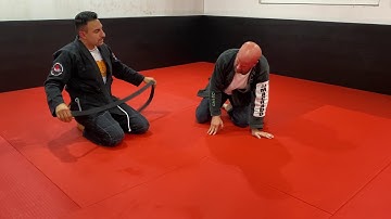 Weight distribution from side control - Joe