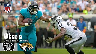 Las Vegas Raiders vs. Jacksonville Jaguars | 2022 Week 9 Game Highlights