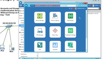 27.  Creating Wildcard Groups on FortiManager FortiAnalyzer