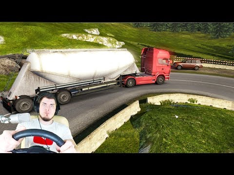 Видео: ПОВОРОТ НЕ ТУДА -  Scania Truck Driving Simulator