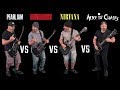 Ultimate grunge guitar riffs battle pearl jam vs soundgarden vs nirvana vs alice in chains