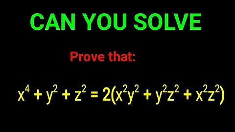 A Non-zero Real Number Prove. (CAN YOU SOLVE) with x+y+z=0.Algebra problem.