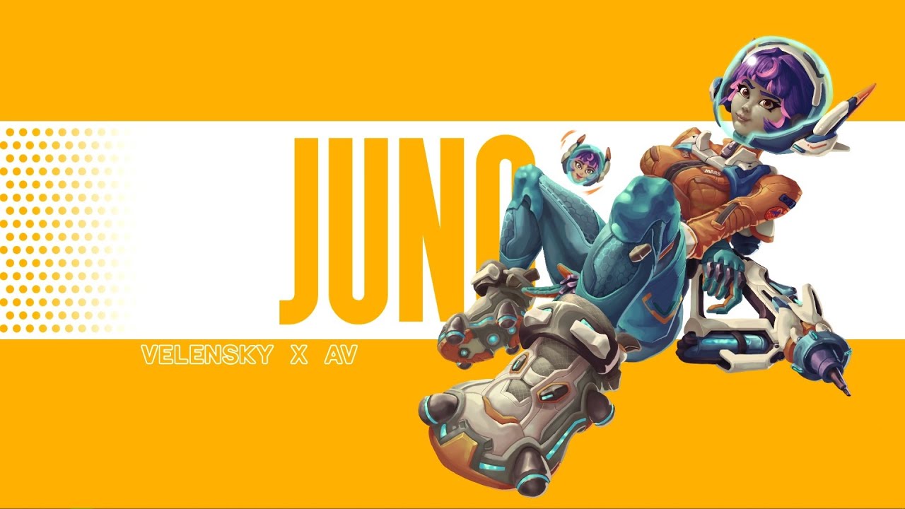 JUNO - Overwatch | Art/Animation for Wallpaper Engine
