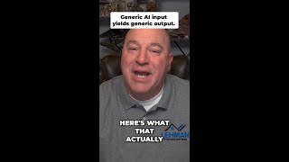 Stop Generic AI: Unlock Your Unique Market Voice #shorts