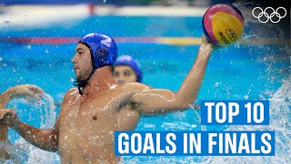 : Top 10 Goals in Water Polo Finals | Top Moments