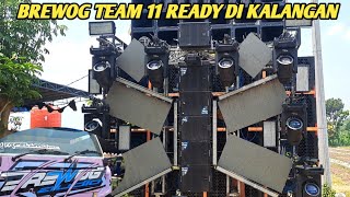 BREWOG TEAM 11 READY WITH FULL MINI DRAG SETUP, READY TO ROLL AT THE CARNIVAL...